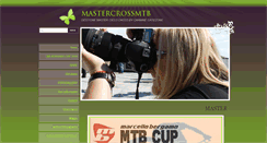 Desktop Screenshot of mastercrossmtb.it